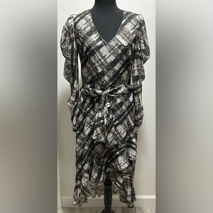 Taylor High Low Dress - 8 - Multicolored - Used